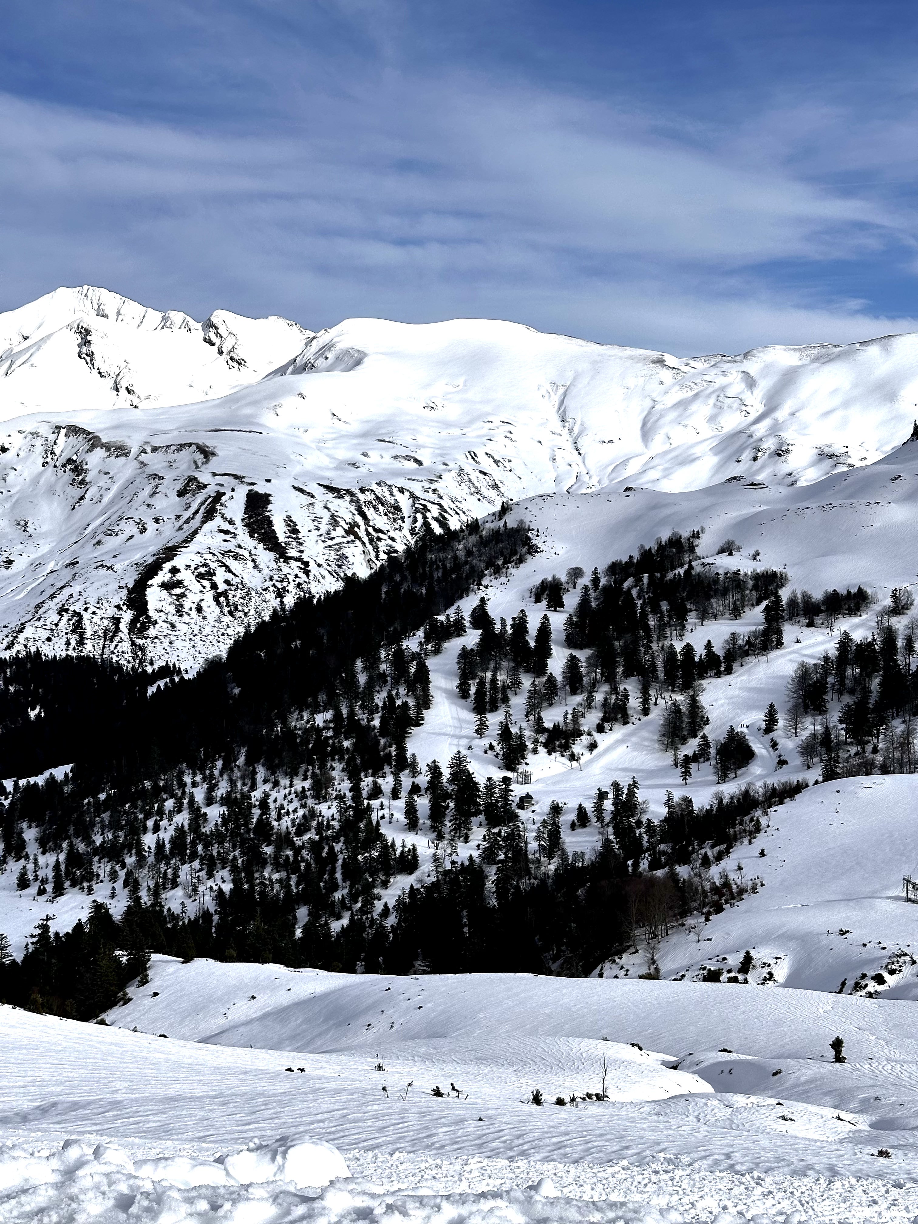 Les Pyrénées en hiver